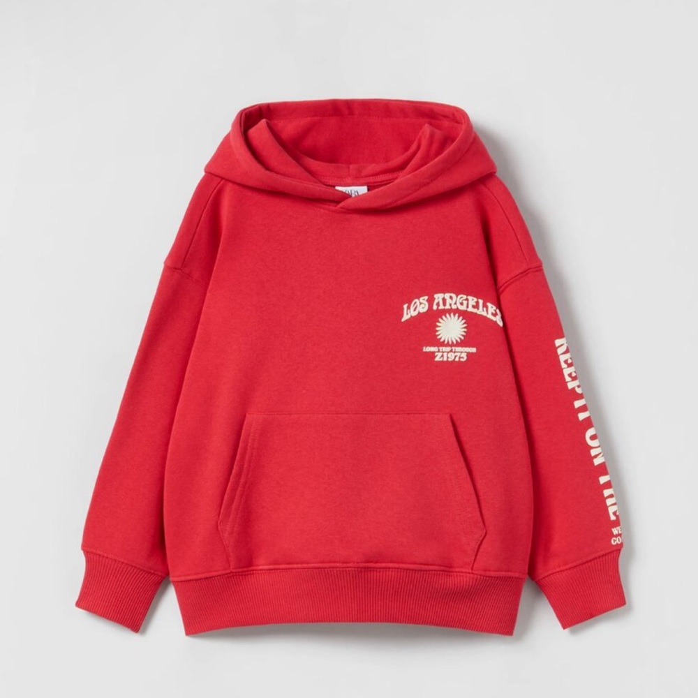 “Los Angeles” Embossed sweatshirt, in new condition